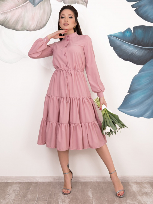 Сукні ISSA Plus модель 11043_pink Фото