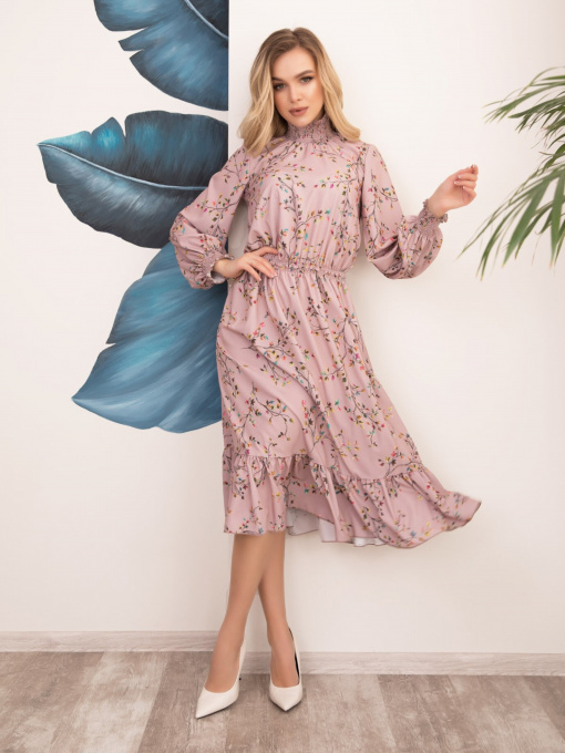 Сукні ISSA Plus модель 12518_pink Фото