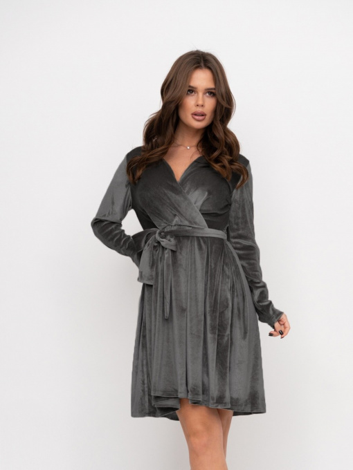 Сукні ISSA Plus модель 11208_grey Фото