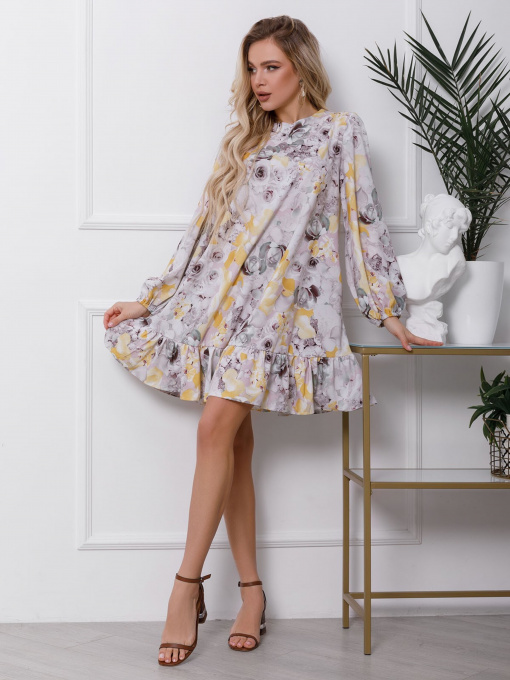 Сукні ISSA Plus модель 12418_multicolor Фото