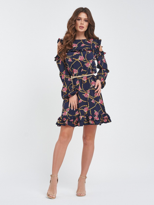 Сукні ISSA Plus модель 11444_darkblue Фото