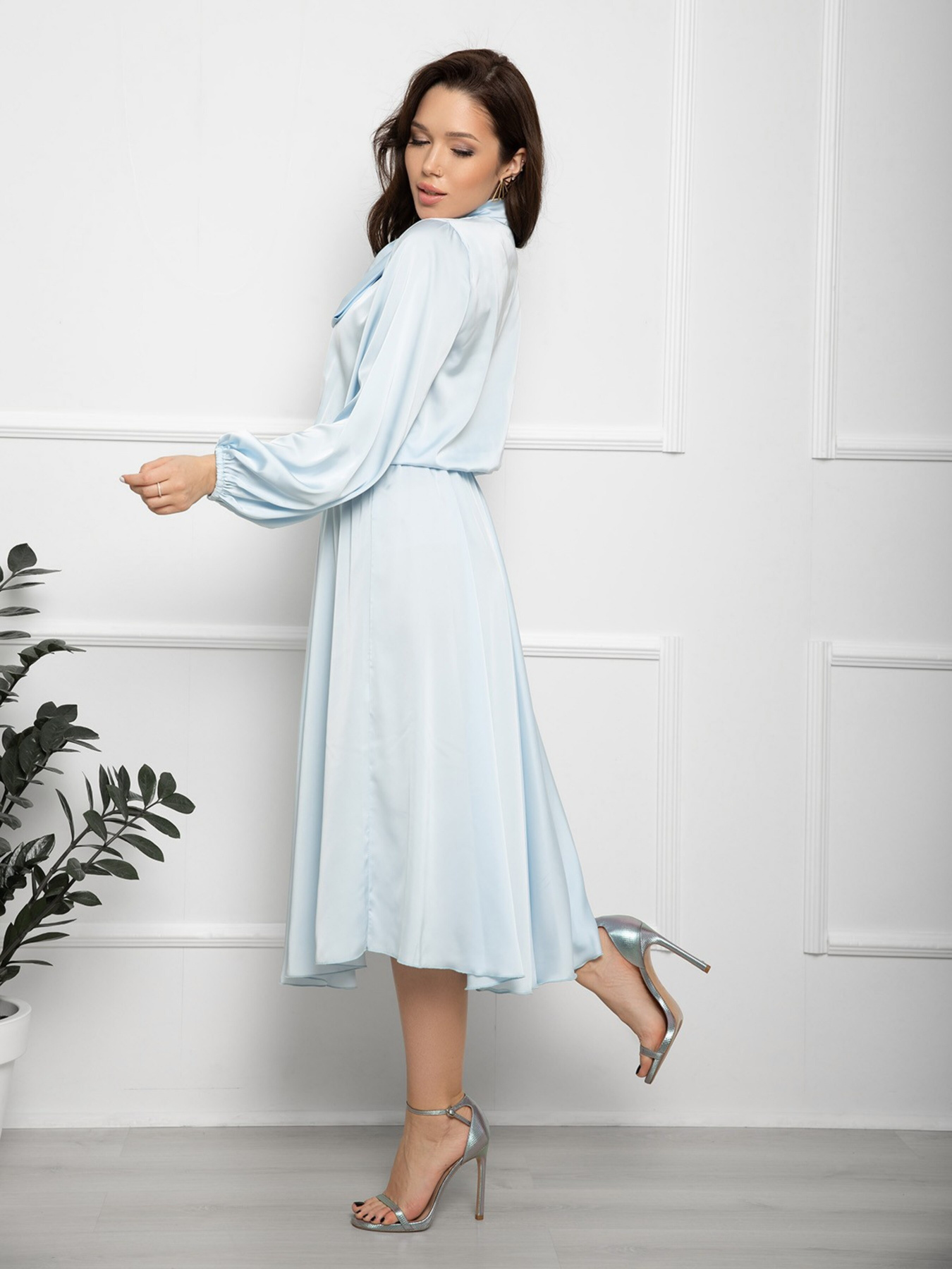 Платья ISSA Plus модель 12380_lightblue Фото