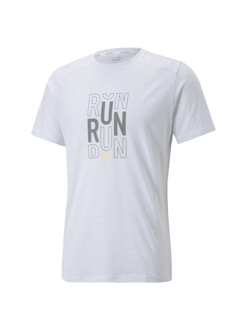 Футболки і поло PUMA Run Logo Ss Tee M модель 522423 Фото
