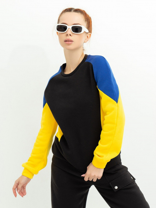 Худі та світшоти ISSA Plus модель 13616_black Фото