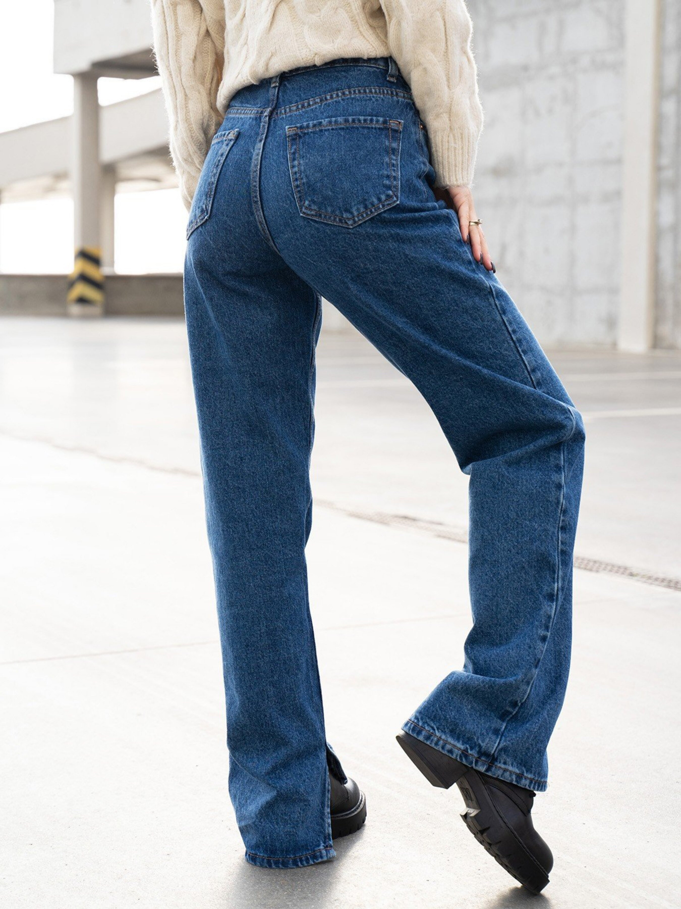 Джинси ISSA Plus модель WN20-353_blue Фото