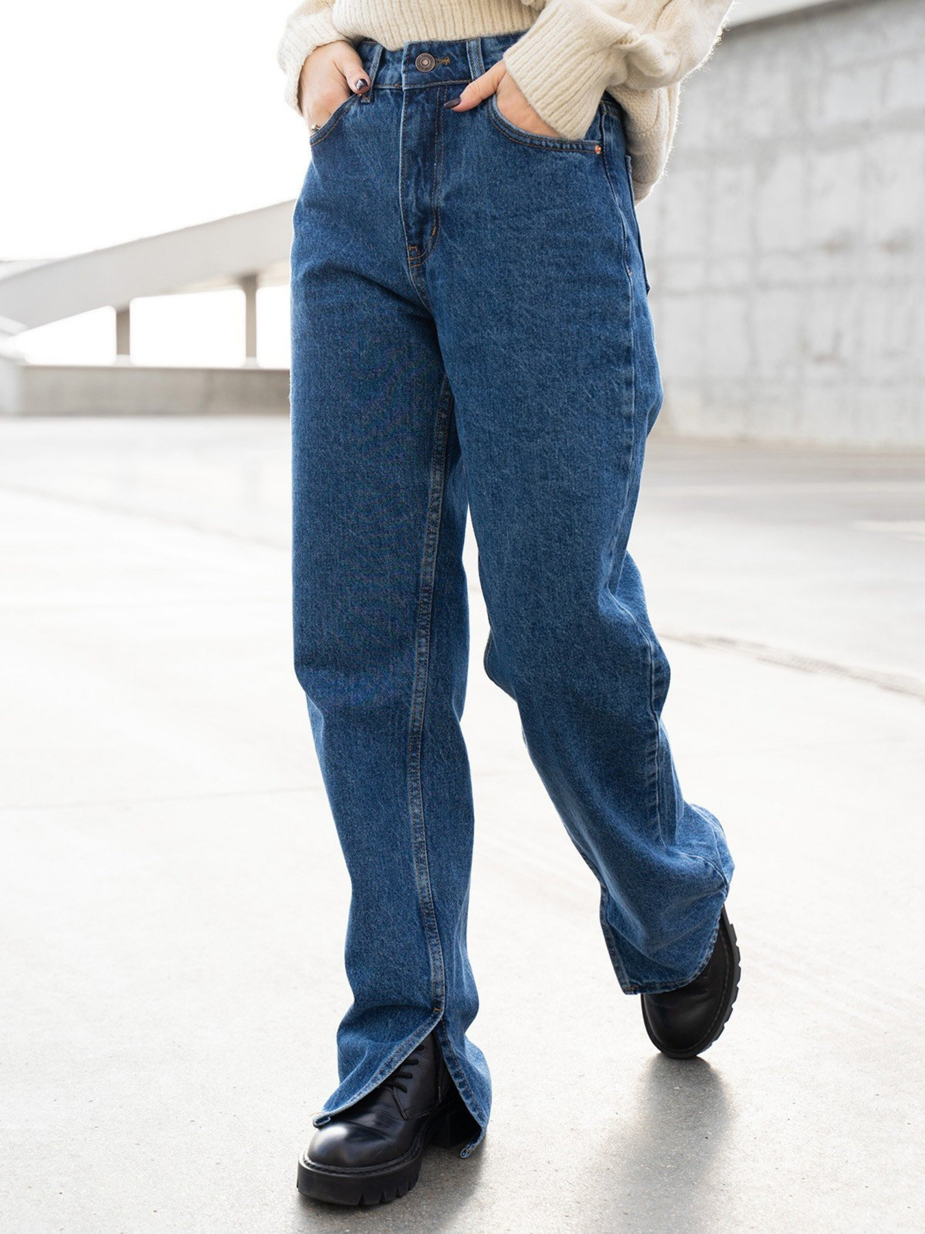Джинси ISSA Plus модель WN20-353_blue Фото
