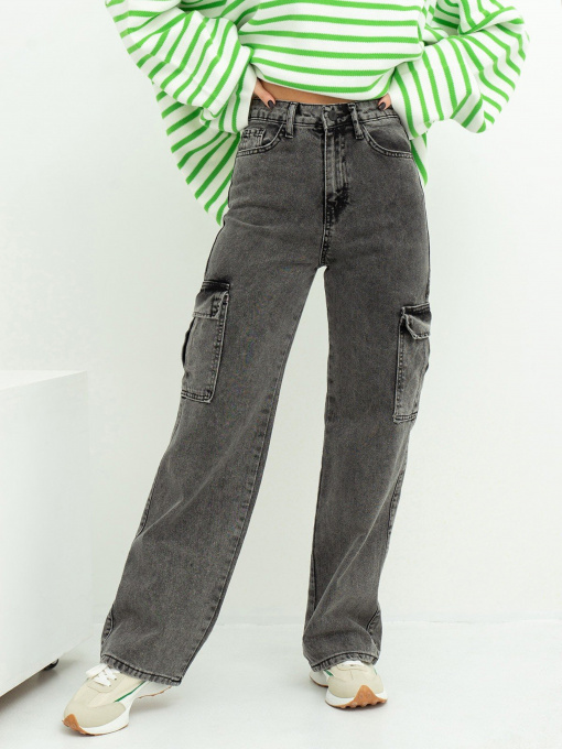 Джинси ISSA Plus модель WN20-360_grey Фото