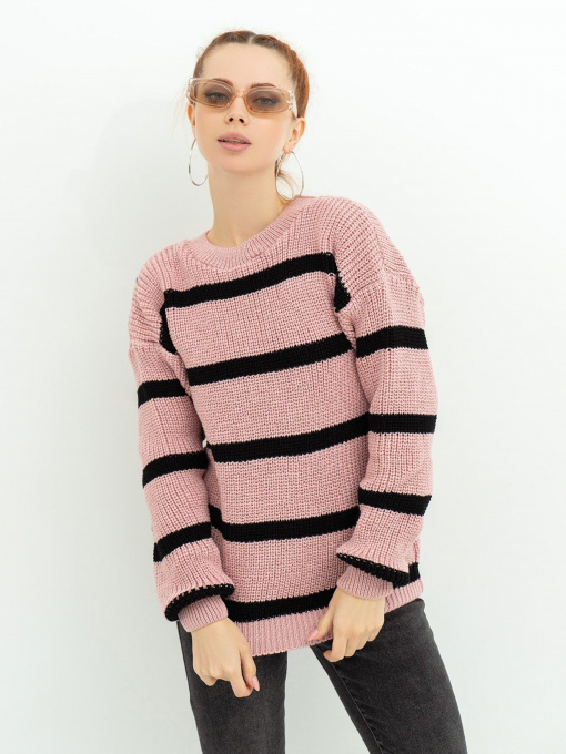 Свитры и кардиганы ISSA Plus модель WN20-364_pink Фото