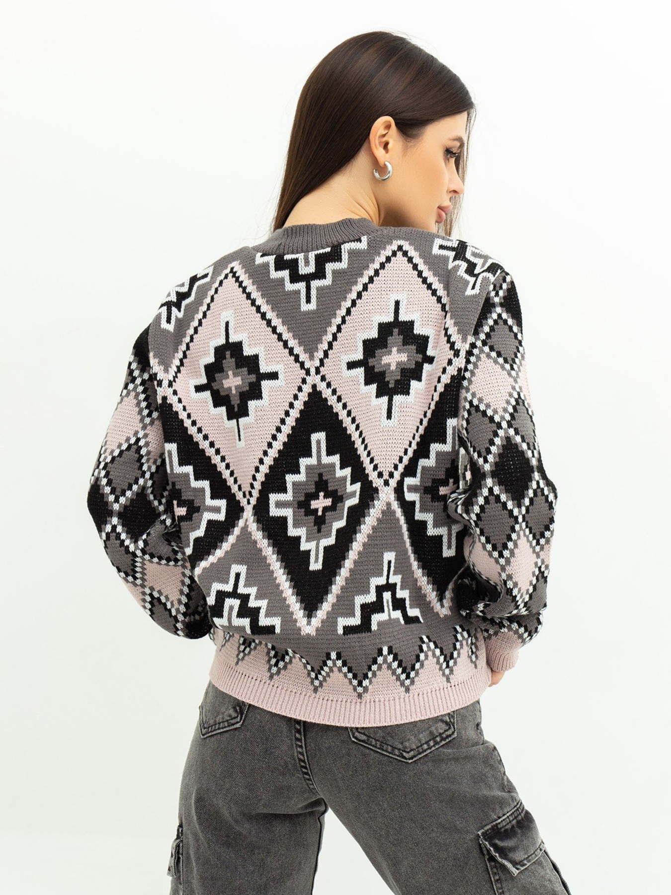 Светри та кардигани ISSA Plus модель WN20-367_grey Фото