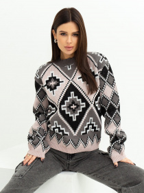 Светри та кардигани ISSA Plus модель WN20-367_grey Фото
