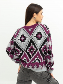 Светри та кардигани ISSA Plus модель WN20-367_purple Фото