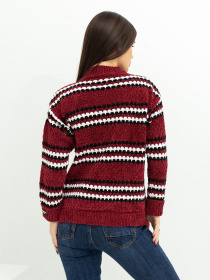 Светри та кардигани ISSA Plus модель WN20-368_burgundy Фото
