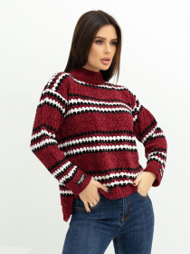 Светри та кардигани ISSA Plus модель WN20-368_burgundy Фото