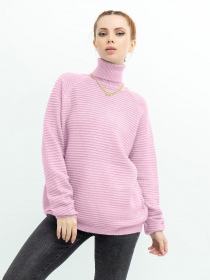 Свитры и кардиганы ISSA Plus модель WN20-369_pink Фото