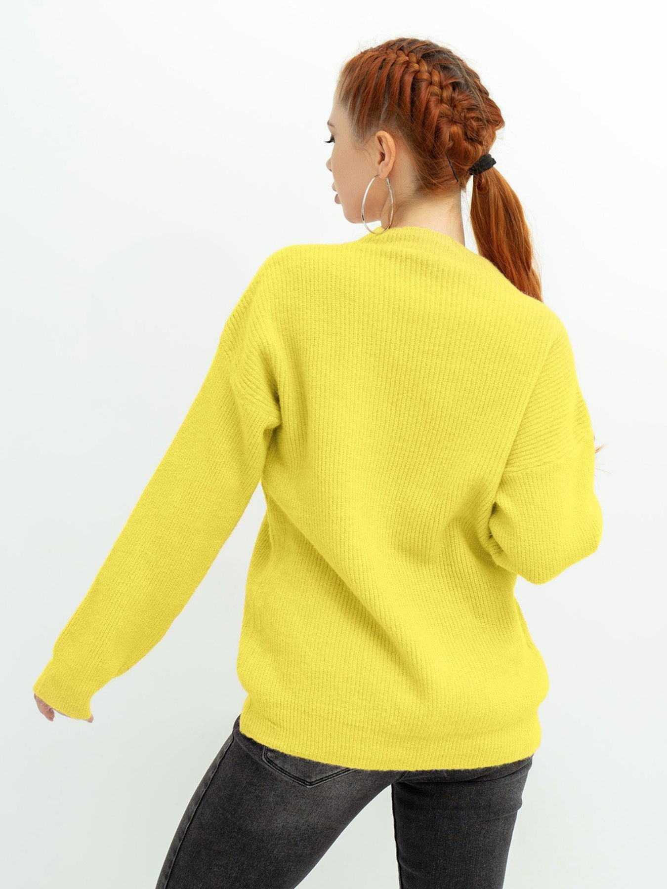 Светри та кардигани ISSA Plus модель WN20-370_yellow Фото