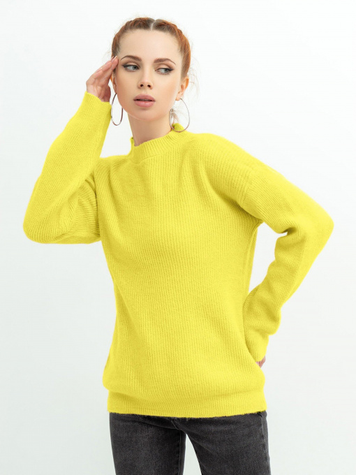 Свитры и кардиганы ISSA Plus модель WN20-370_yellow Фото