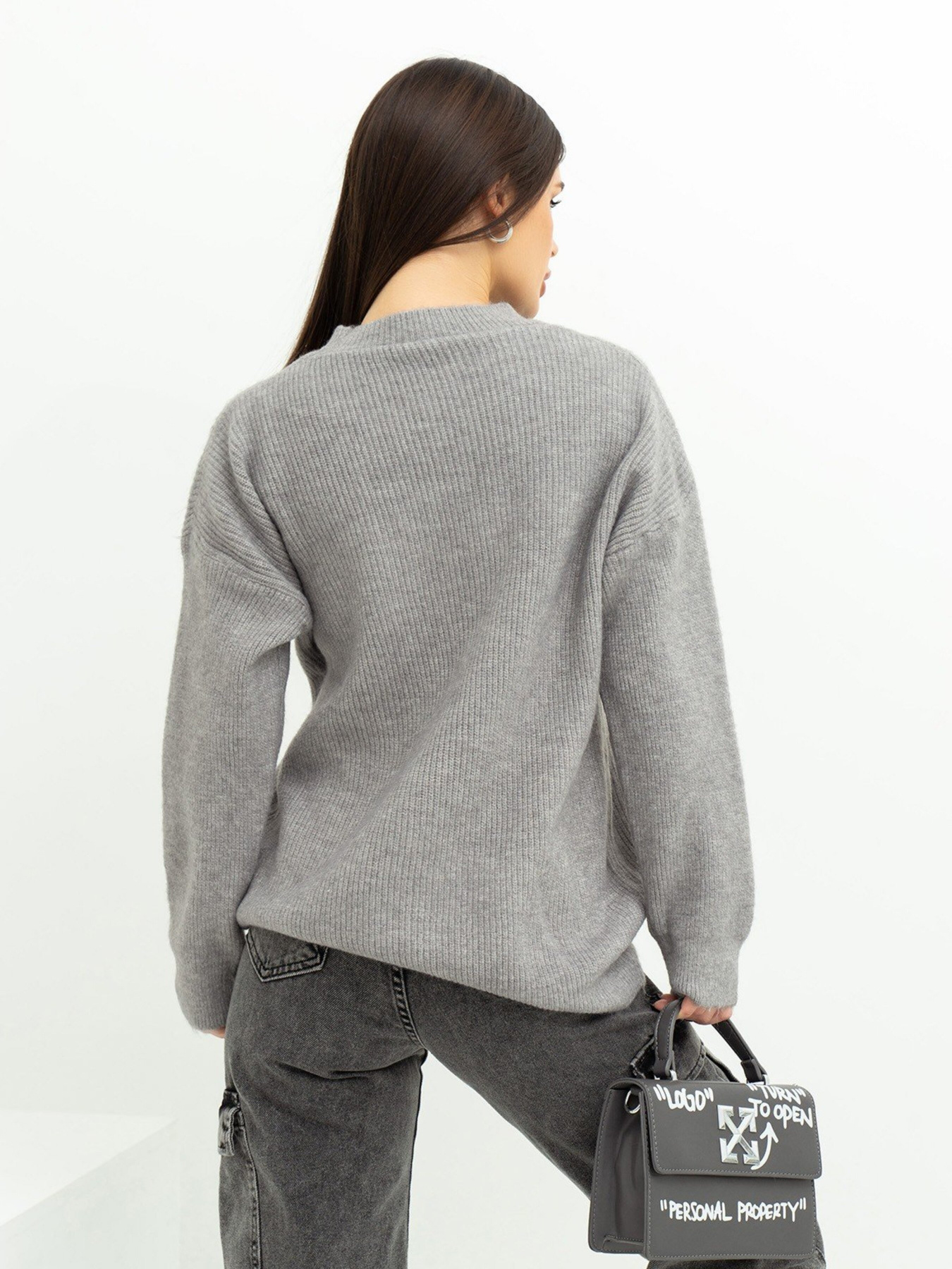 Светри та кардигани ISSA Plus модель WN20-370_grey Фото
