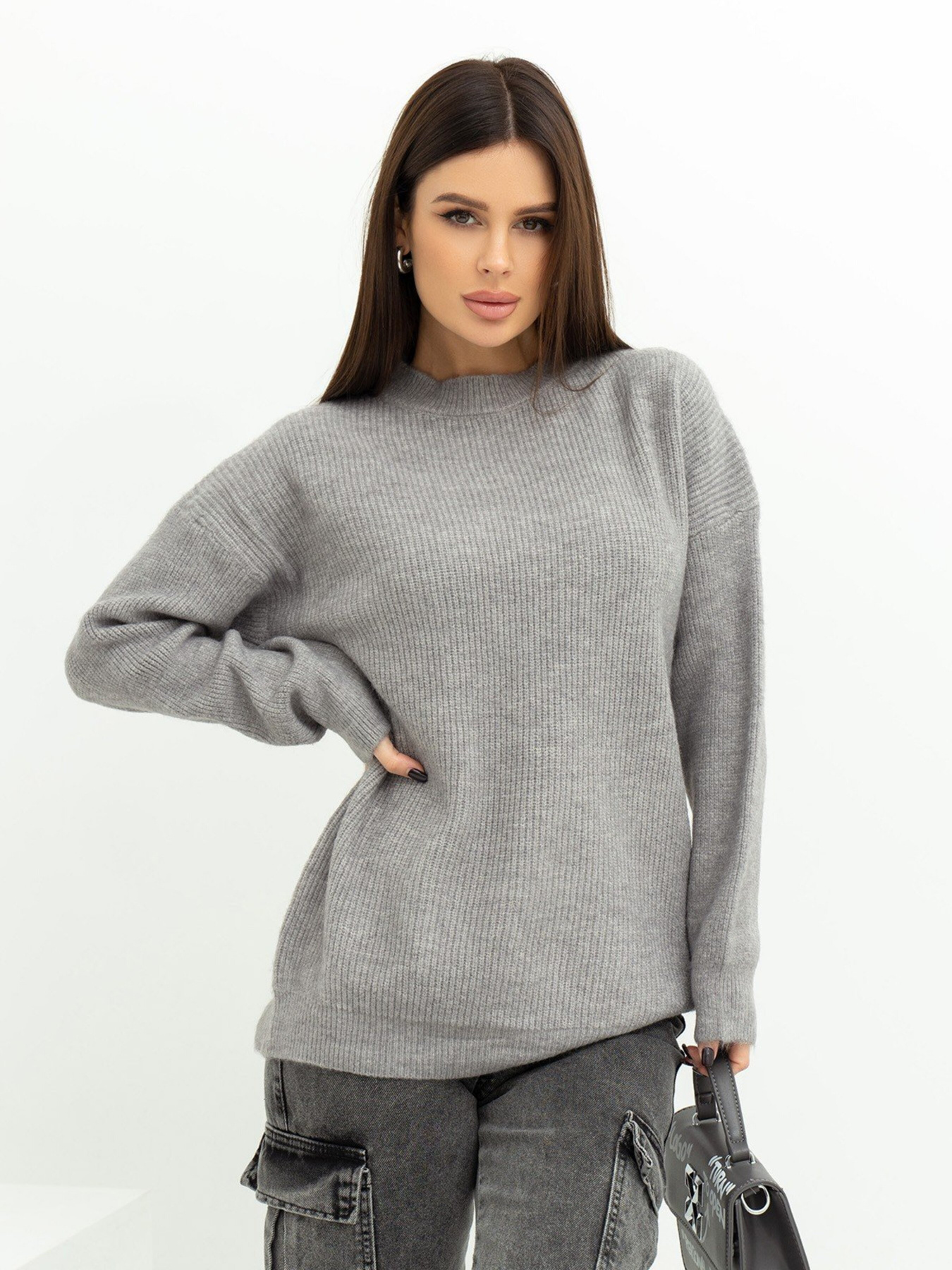 Светри та кардигани ISSA Plus модель WN20-370_grey Фото