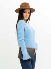 Светри та кардигани ISSA Plus модель WN20-371_blue Фото