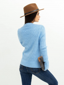 Светри та кардигани ISSA Plus модель WN20-371_blue Фото