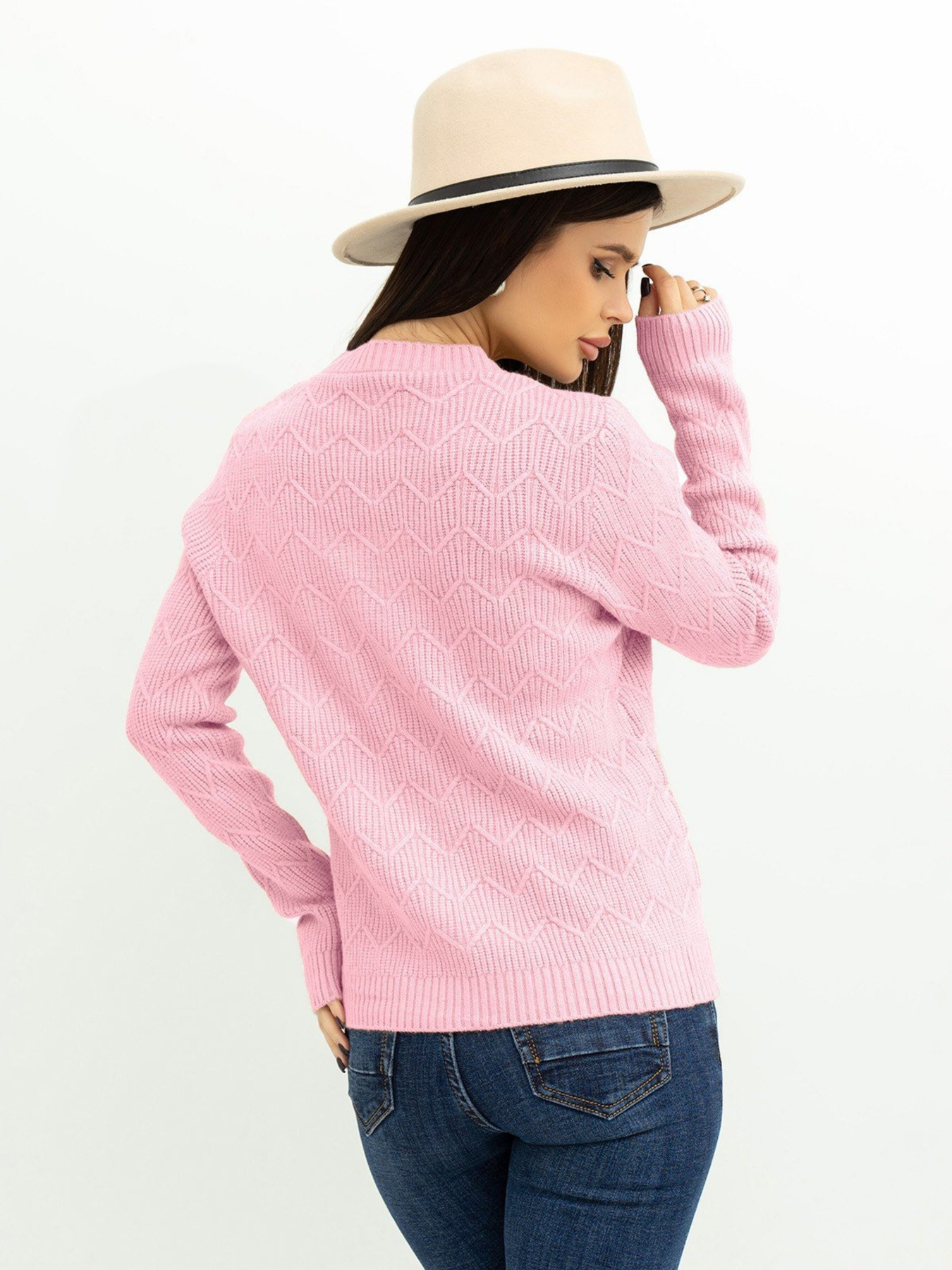 Светри та кардигани ISSA Plus модель WN20-371_pink Фото
