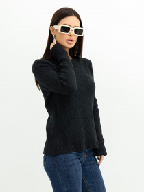 Свитры и кардиганы ISSA Plus модель WN20-371_black Фото