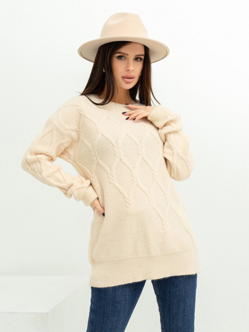 Светри та кардигани ISSA Plus модель WN20-373_beige Фото