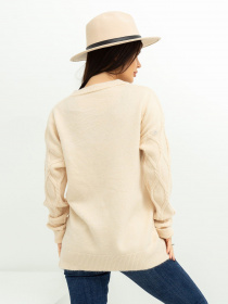 Свитры и кардиганы ISSA Plus модель WN20-373_beige Фото