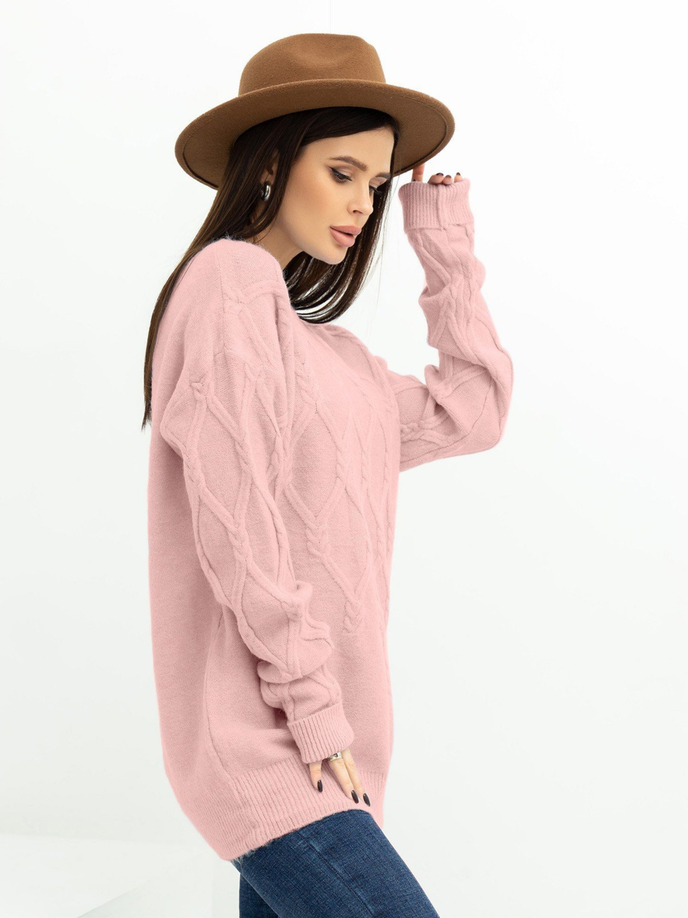 Светри та кардигани ISSA Plus модель WN20-373_pink Фото