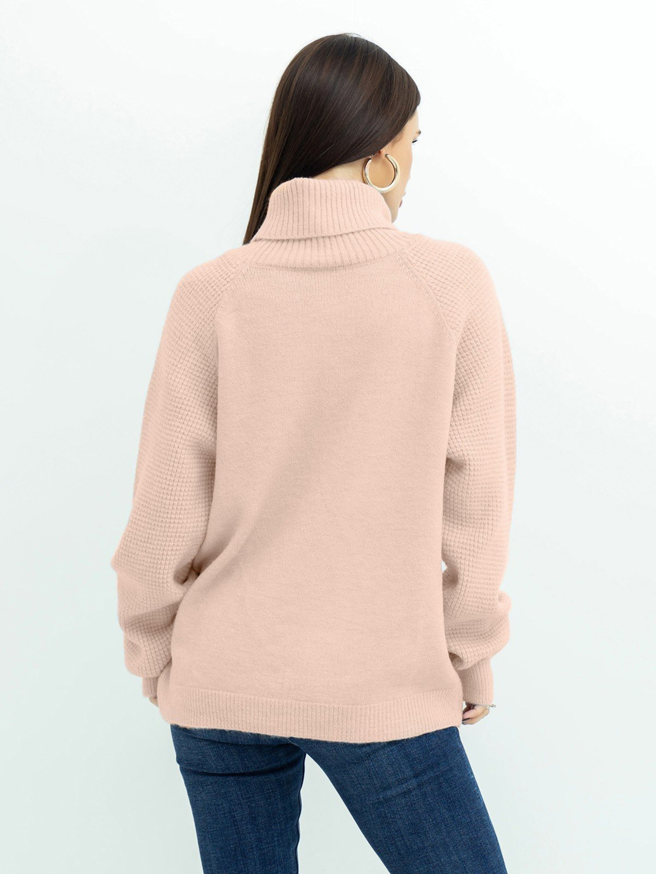 Свитры и кардиганы ISSA Plus модель WN20-374_pink Фото
