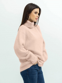 Свитры и кардиганы ISSA Plus модель WN20-374_pink Фото