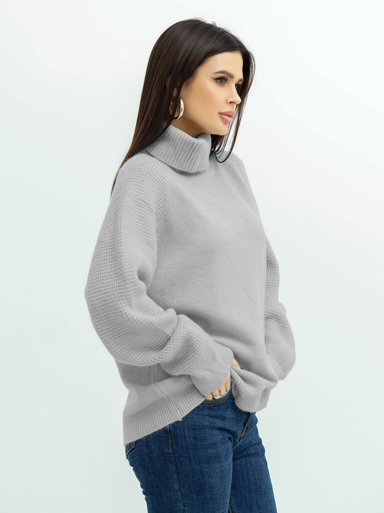 Светри та кардигани ISSA Plus модель WN20-374_grey Фото