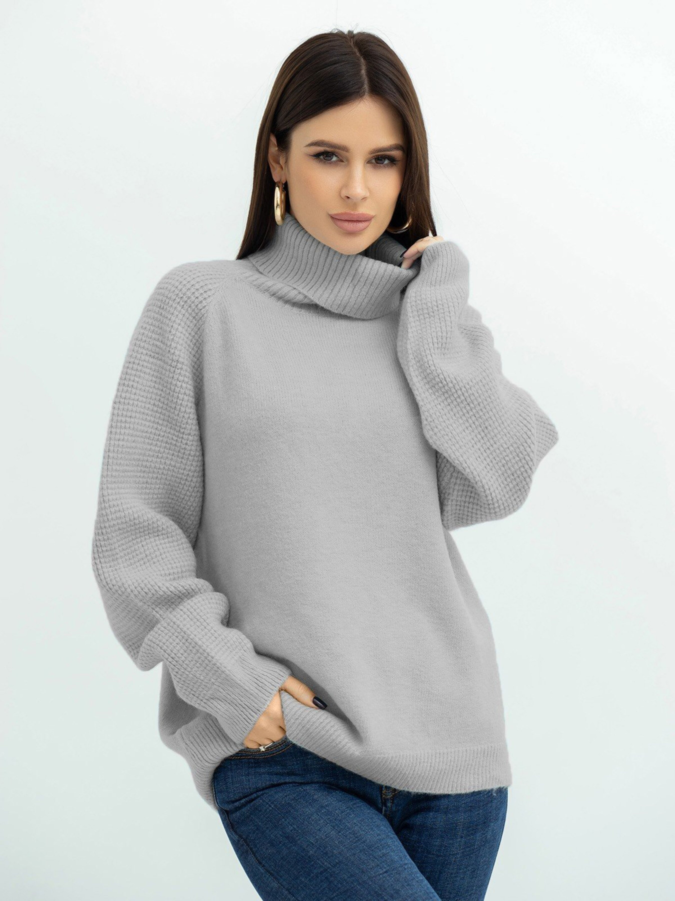 Светри та кардигани ISSA Plus модель WN20-374_grey Фото