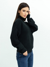 Свитры и кардиганы ISSA Plus модель WN20-375_black Фото