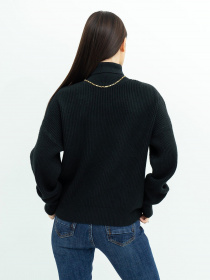 Свитры и кардиганы ISSA Plus модель WN20-375_black Фото