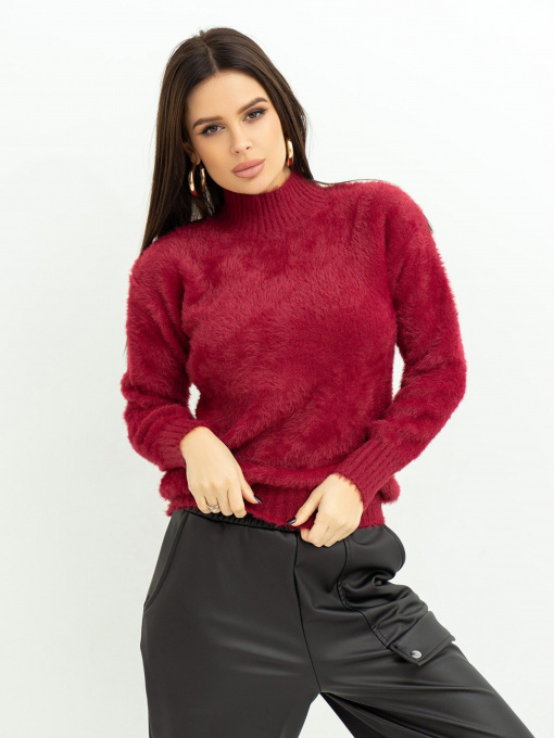 Светри та кардигани ISSA Plus модель WN20-376_burgundy Фото