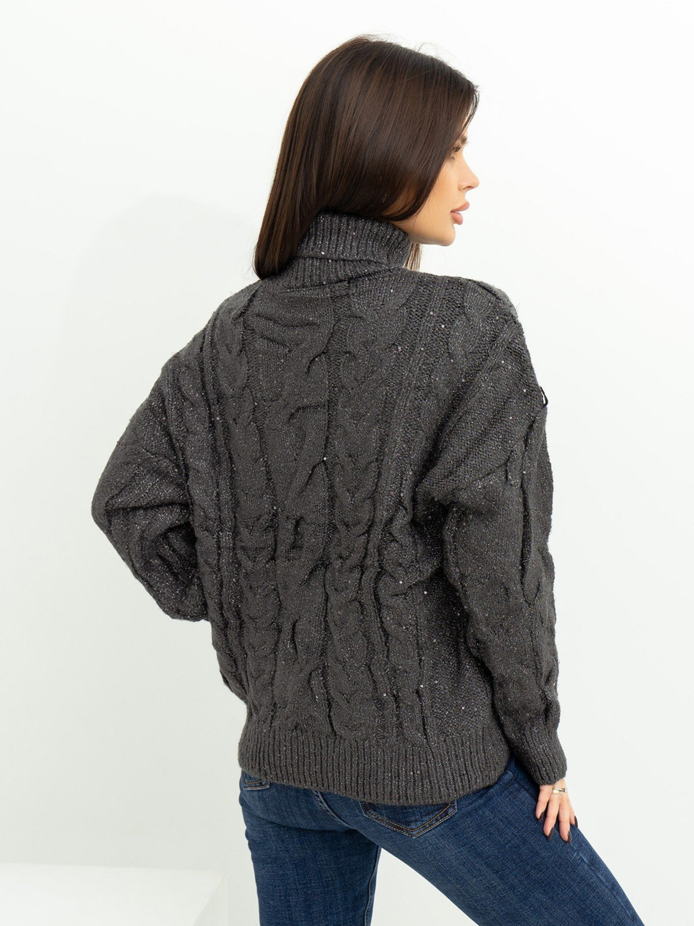 Светри та кардигани ISSA Plus модель WN20-377_black Фото