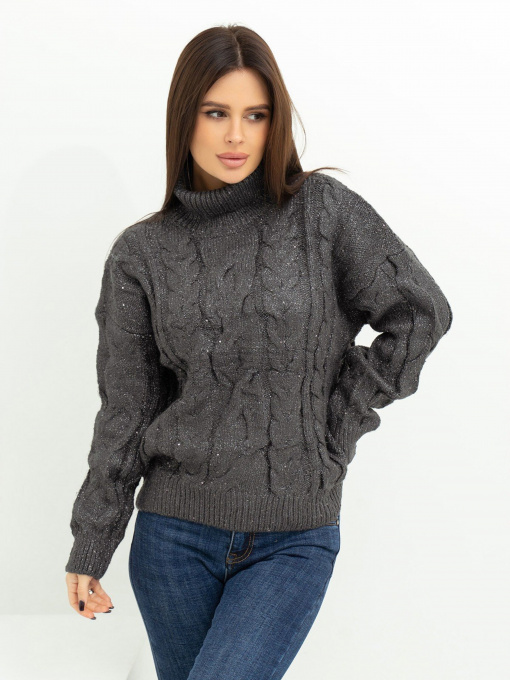 Светри та кардигани ISSA Plus модель WN20-377_black Фото