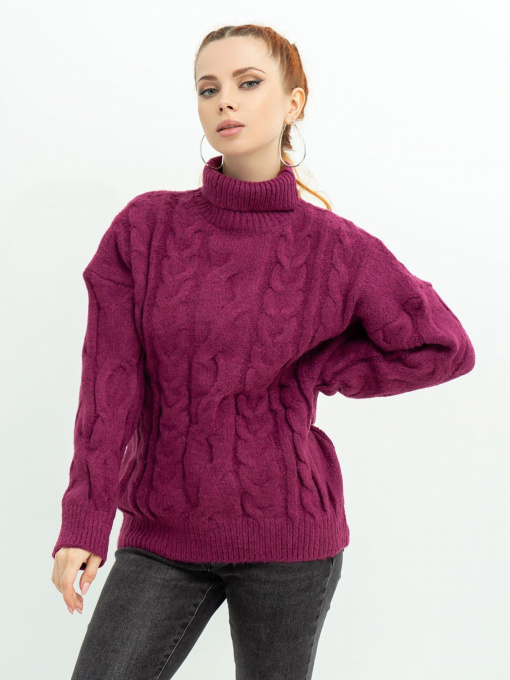 Светри та кардигани ISSA Plus модель WN20-378_burgundy Фото
