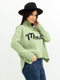Свитры и кардиганы ISSA Plus модель WN20-380_mint Фото