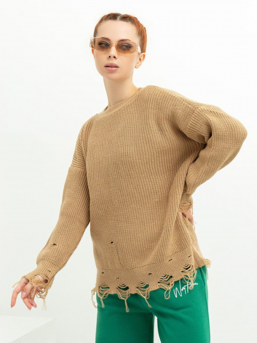 Светри та кардигани ISSA Plus модель WN20-387_beige Фото