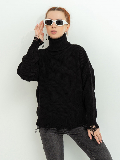 Светри та кардигани ISSA Plus модель WN20-388_black Фото