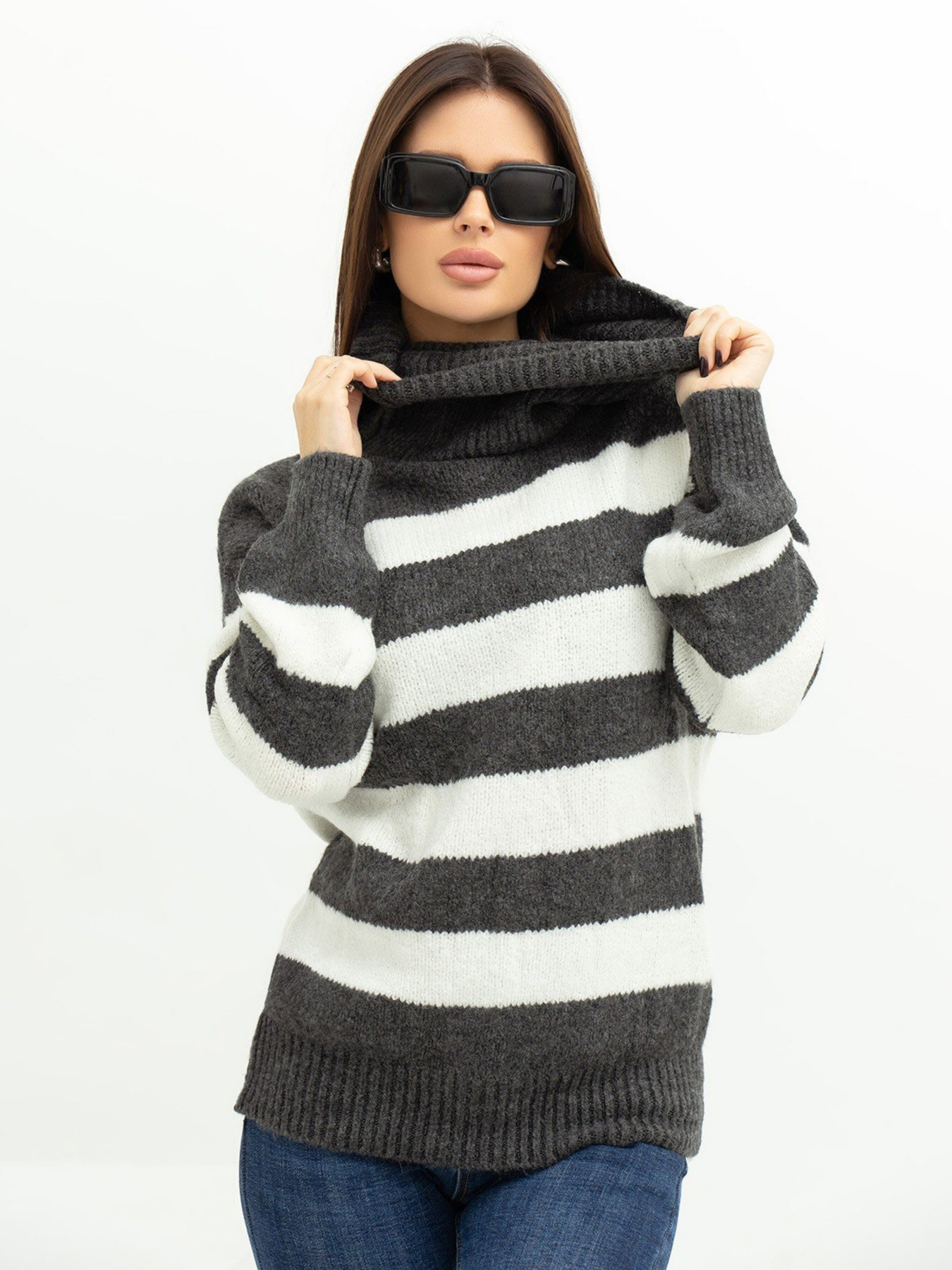Светри та кардигани ISSA Plus модель WN20-391_grey Фото
