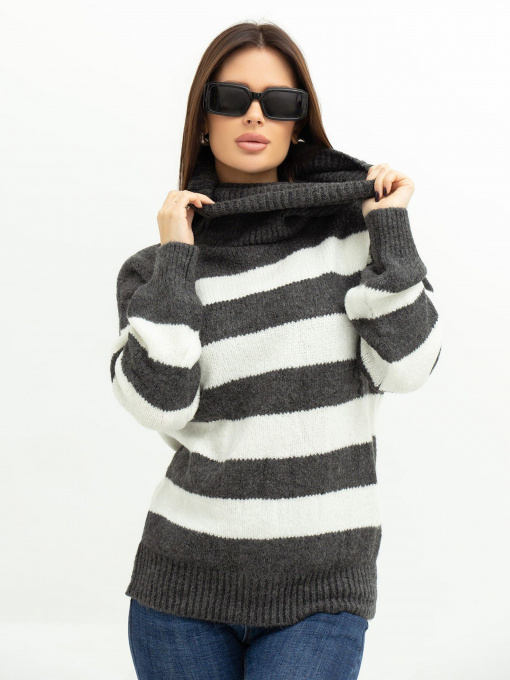 Свитры и кардиганы ISSA Plus модель WN20-391_grey Фото