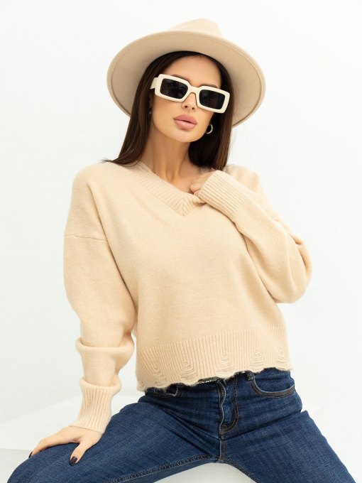 Свитры и кардиганы ISSA Plus модель WN20-392_beige Фото