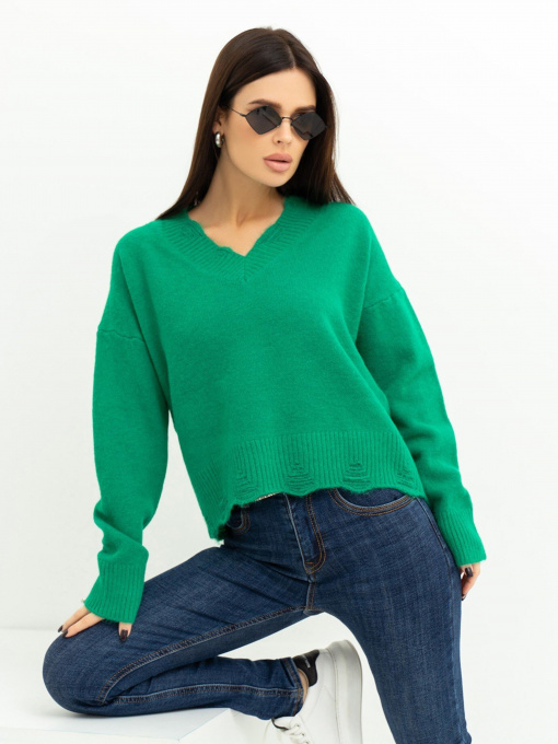 Светри та кардигани ISSA Plus модель WN20-392_green Фото