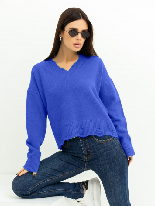 Свитры и кардиганы ISSA Plus модель WN20-392_blue Фото
