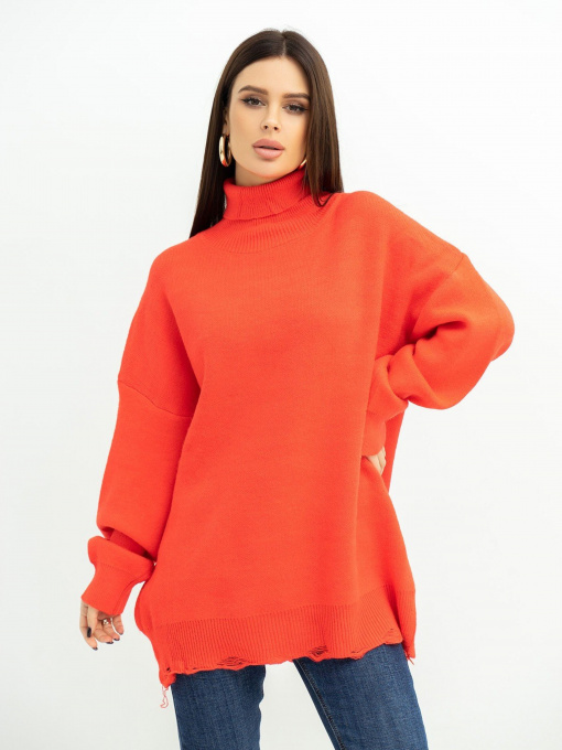 Свитры и кардиганы ISSA Plus модель WN20-394_orange Фото