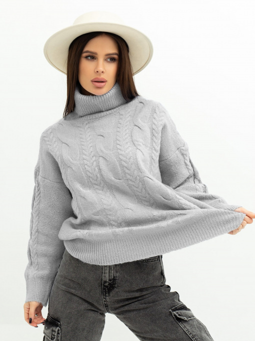 Свитры и кардиганы ISSA Plus модель WN20-379_grey Фото