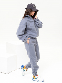 Костюми ISSA Plus модель 13637_grey Фото